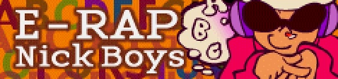 「E-RAP」Nick Boys banner