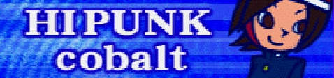 「HIPUNK」cobalt banner