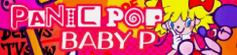 「PANIC POP」BABY P banner