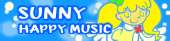 「SUNNY」HAPPY MUSIC banner