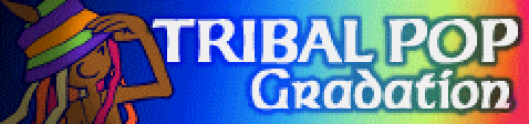 「TRIBAL POP」Gradation banner