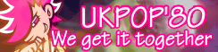 「UK POP'80」We get it together banner