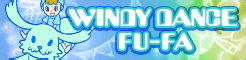 「WINDY DANCE」FU-FA banner